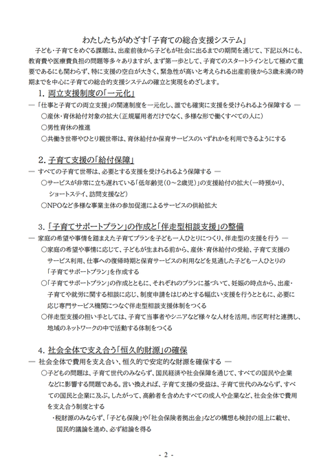 アピール文２